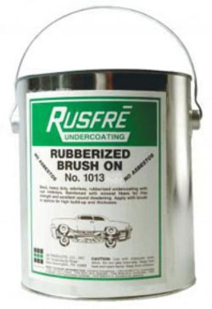 Rusfre RUS-1013 LP Black, Brush-on Rubberized Undercoating, 1 gal