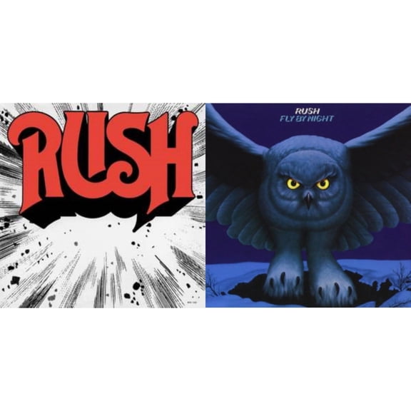 Rush (180G) & Fly By Night (180G) [LP Vinyl Bundle]