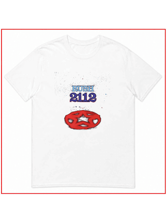 Rush 2112 Classic Rock Band Music Fan Graphic Unisex T Shirt Top V80133 Size S- 5XL