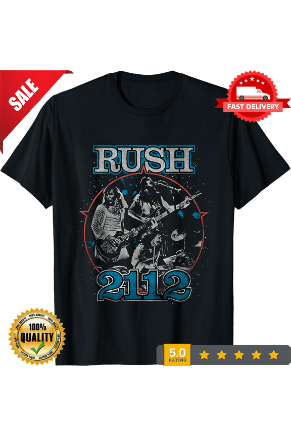 Rush 2112 Live T-Shirt Tee Men Women All Size S to 5XL, NEW INSTOCK-TH75824
