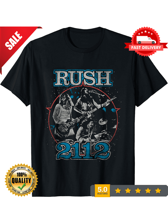 Rush 2112 Live T-Shirt Tee Men Women All Size S to 5XL, NEW INSTOCK-TH75824