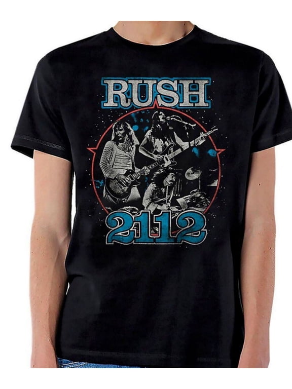 Rush 2112 Live T-Shirt Tee Men Women All Size S to 5XL