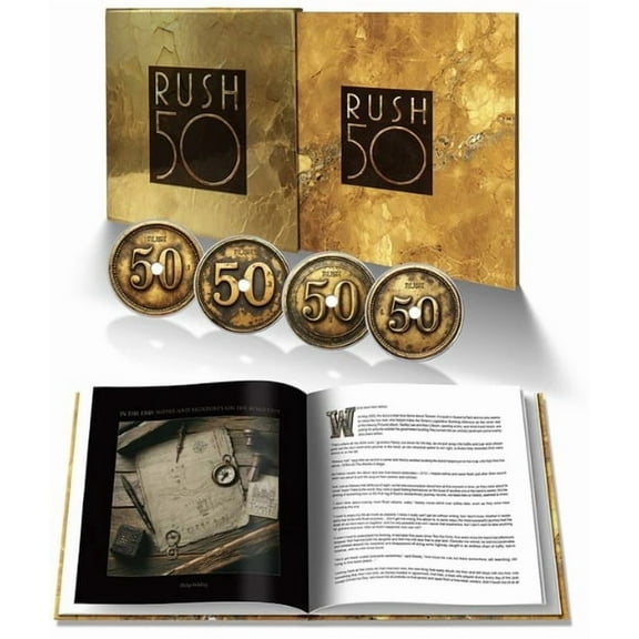Rush - 50   [Deluxe 4 CD] - Music & Performance - CD