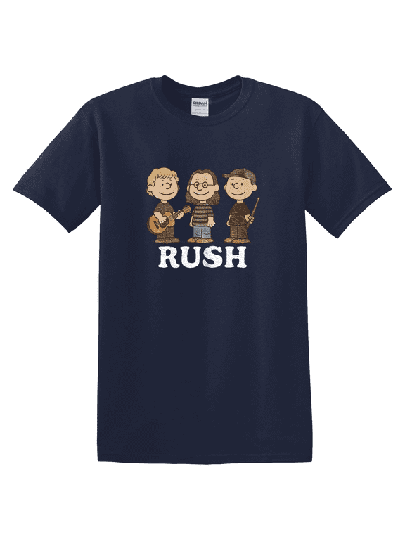 Rush Band Cartoon Fan Rush Inspired Fan Music T-shirt