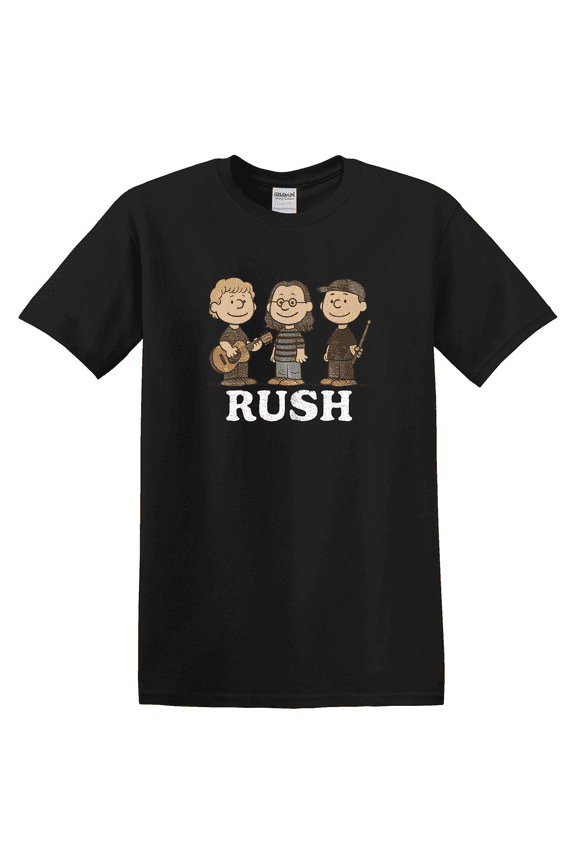Rush Band Cartoon Fan Rush Inspired Fan Music T-shirt