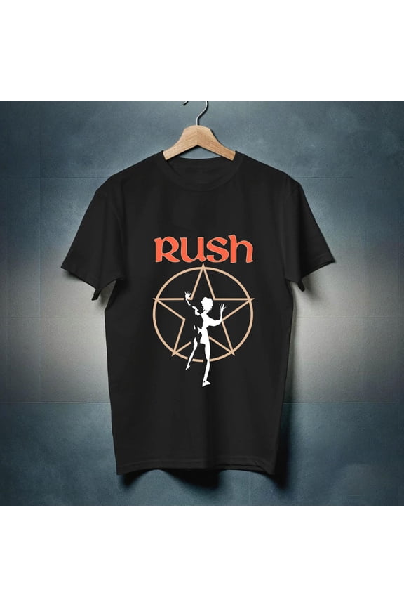 Rush Band Shirt, Rush 1976 Tour T-shirt-TH4198