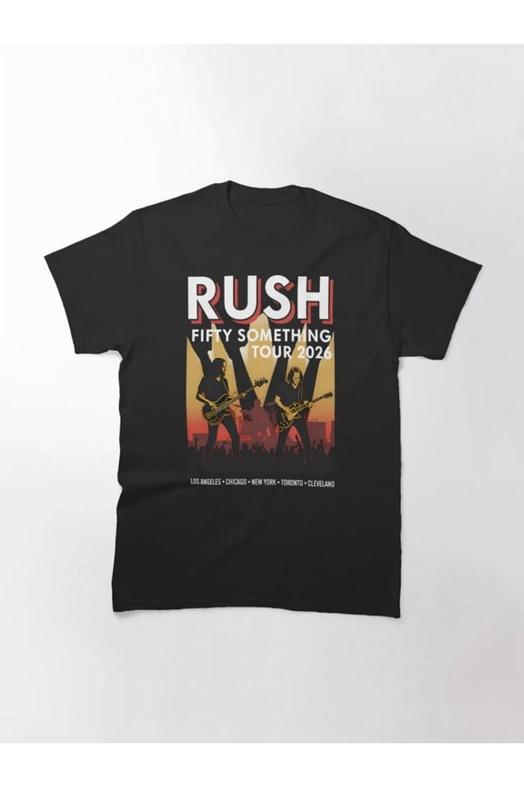 Rush Band T-Shirt Sizes S-5Xl GooGate