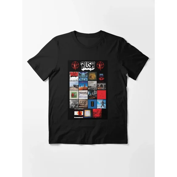 Rush Band T-Shirt Sizes S-5Xl GooGate