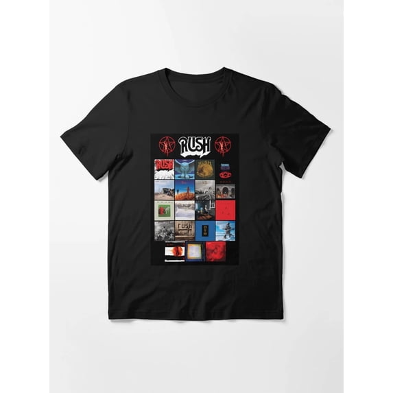 Rush Band T-Shirt Sizes S-5Xl GooGate