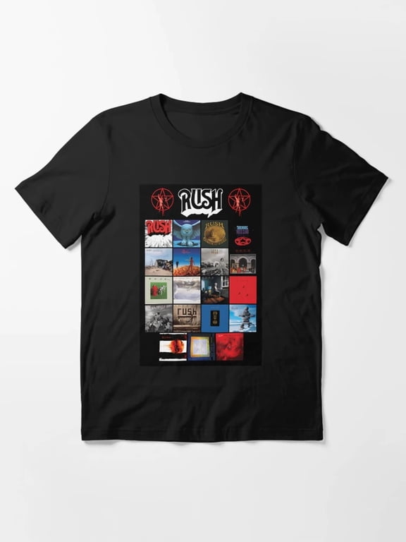 Rush Band T-Shirt Sizes S-5Xl GooGate
