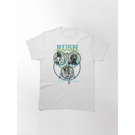 Rush Band T-Shirt Sizes S-5Xl GooGate