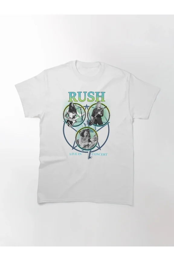 Rush Band T-Shirt Sizes S-5Xl GooGate