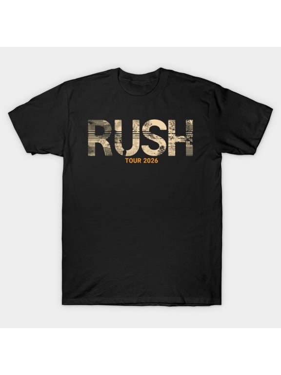 Rush Band Tour 2026 T-Shirt Sizes S-5Xl GooGate