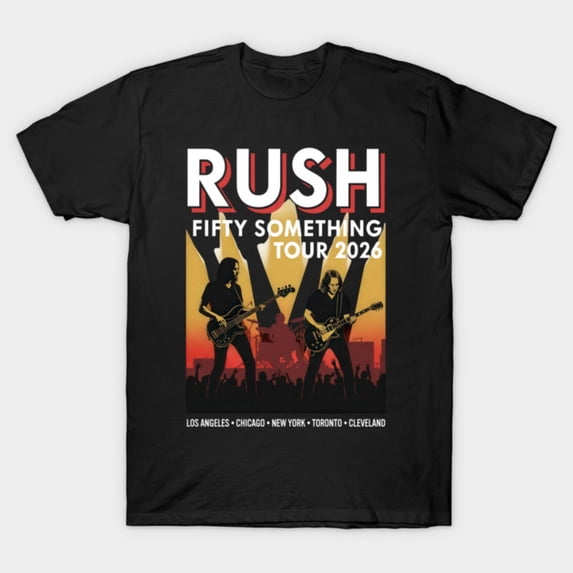 Rush Band Tour 2026 T-Shirt Sizes S-5Xl GooGate