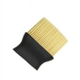 thumbnail image 1 of Rush Car interior dust removal brush, car dashboard, air conditioning vent dust removal tool yellow hair flat brush (pack of 2) S1559, 1 of 5