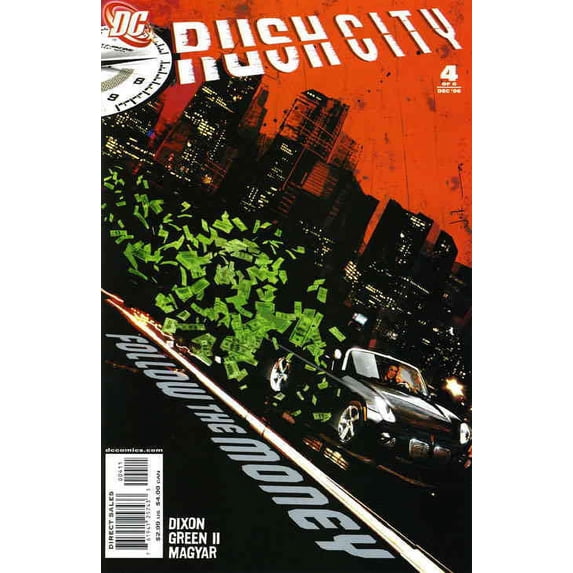 Rush City #4 VF ; DC Comic Book