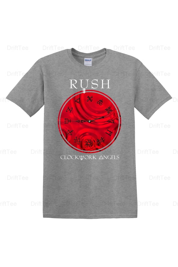 Rush Clockwork Angels Vintage Retro Progressive Rock Metal Music Album T-Shirt Unisex, up to 5XL