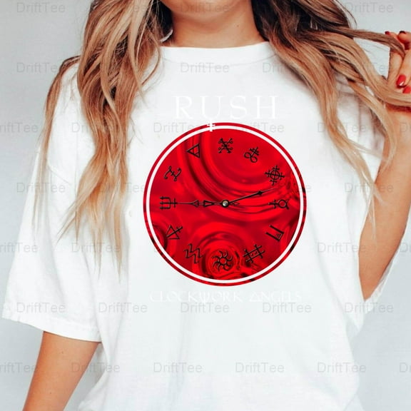 Rush Clockwork Angels Vintage Retro Progressive Rock Metal Music Album T-Shirt Unisex, up to 5XL