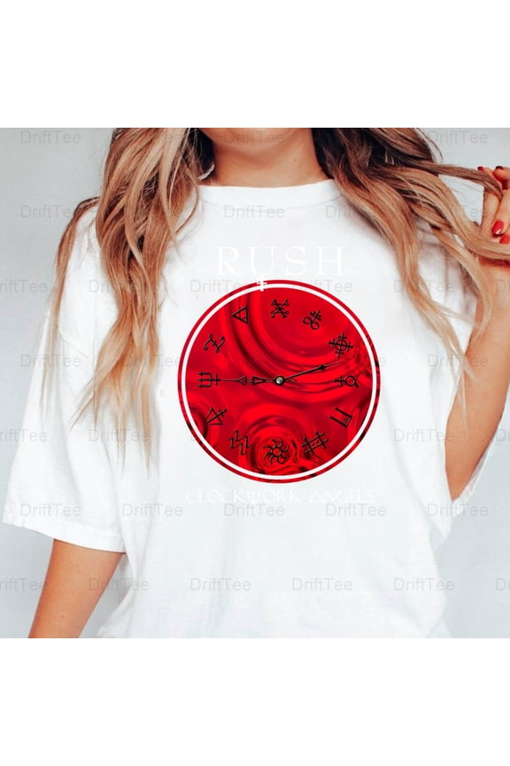 Rush Clockwork Angels Vintage Retro Progressive Rock Metal Music Album T-Shirt Unisex, up to 5XL