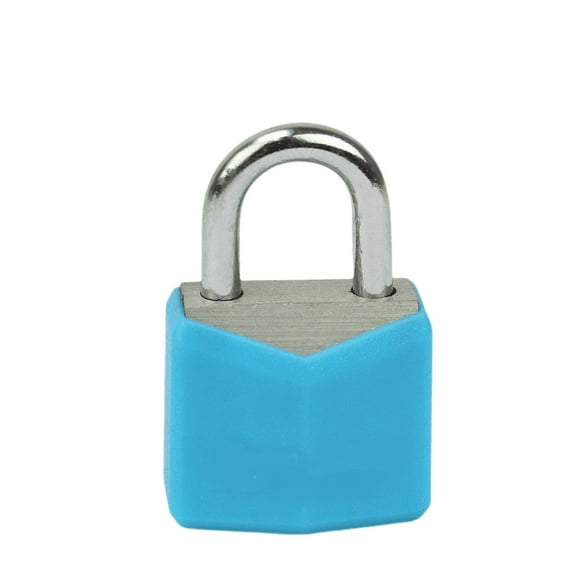 Rush Color Mini Padlock Travel Luggage Lock Locker Locker Door Lock(blue,Four pack) S018