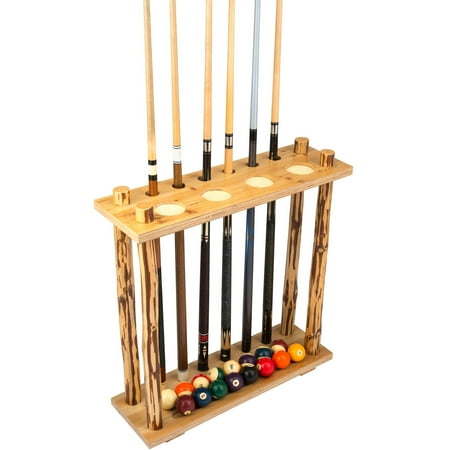 Rush Creek Creations 6-Cue Stick Floor Billiard Rack