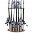thumbnail image 1 of Rush Creek Creations Fishing Rod Corner Rack 10 Rod Capacity, 1 of 10