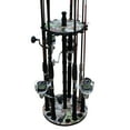 thumbnail image 1 of Rush Creek Creations 16 Round Fishing Rod/Pole Storage Floor Rack, 1 of 8