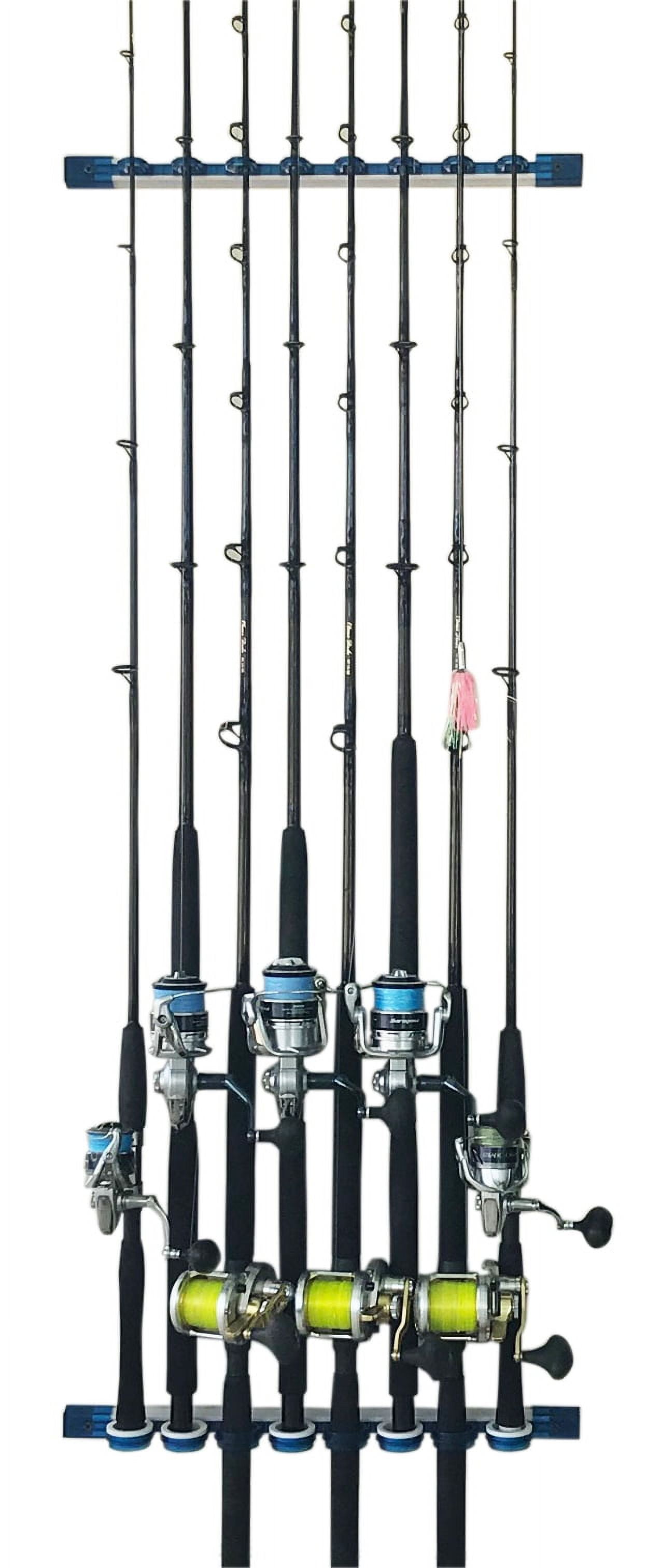 Rush Creek Creations 3 in 1 All Weather 8 Fishing Rod/Pole Storage
