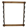 thumbnail image 1 of Rush Creek Creations 5-Gun Wall Rack American Cherry Finish, 1 of 4