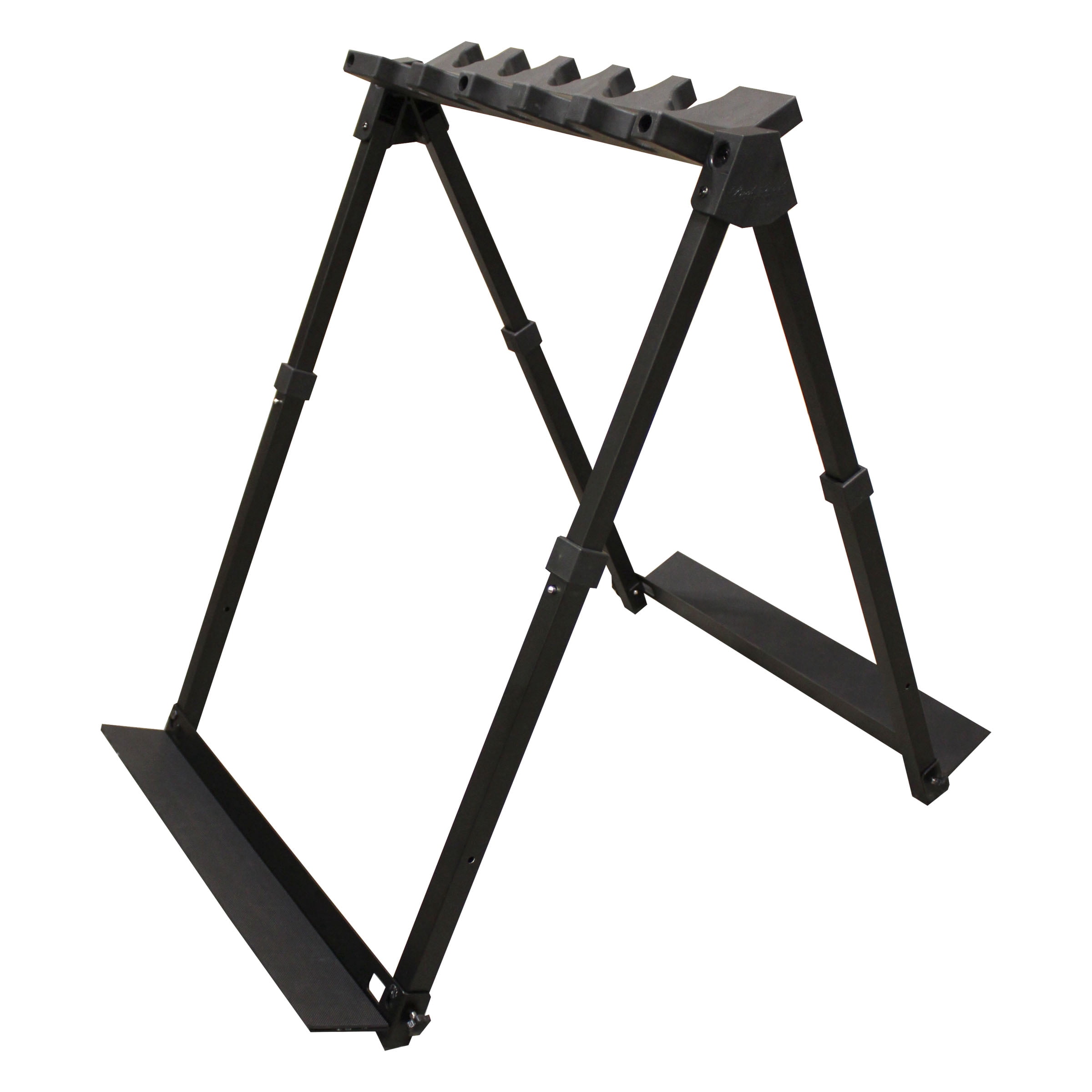 Rush Creek Creations Aluminum 10 Gun Stand Fold & Go with Carry Bag