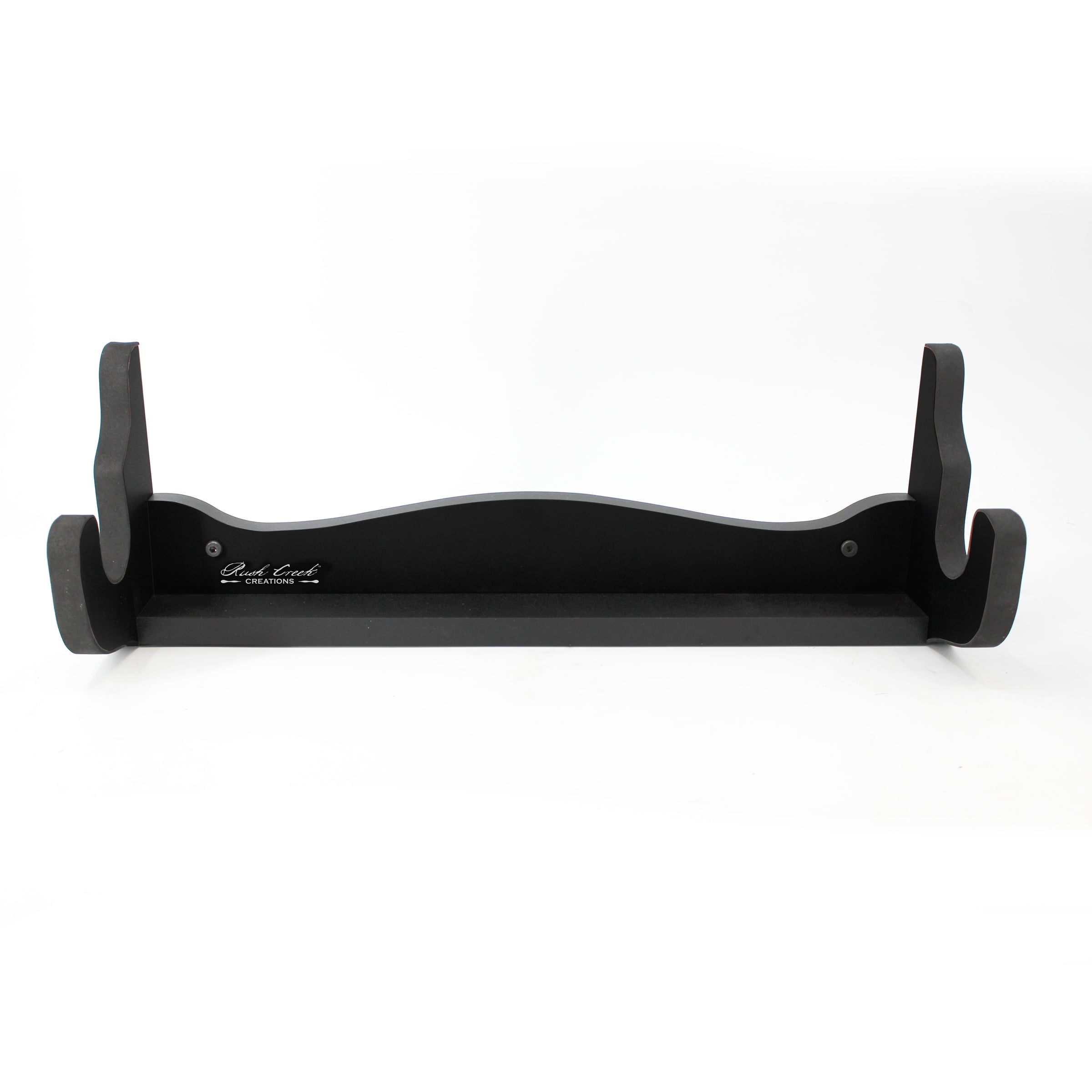 Rush Creek Creations | Indoor 1-Gun Rack for Wall for Shooting Rifles and Airsoft Shotguns, Single Gun Storage for Real Guns/Firearms, Premium Alternative for Single Gun Safe for Rifles and Pistols