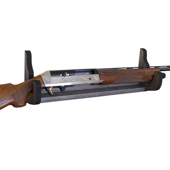 Single Rifle Table Rack Rush Creek Creations Rifle Horizontal Mount Single Gun Wall Rack, Barn ...