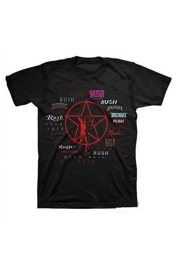 Rush Evolution of Logo T-shirt