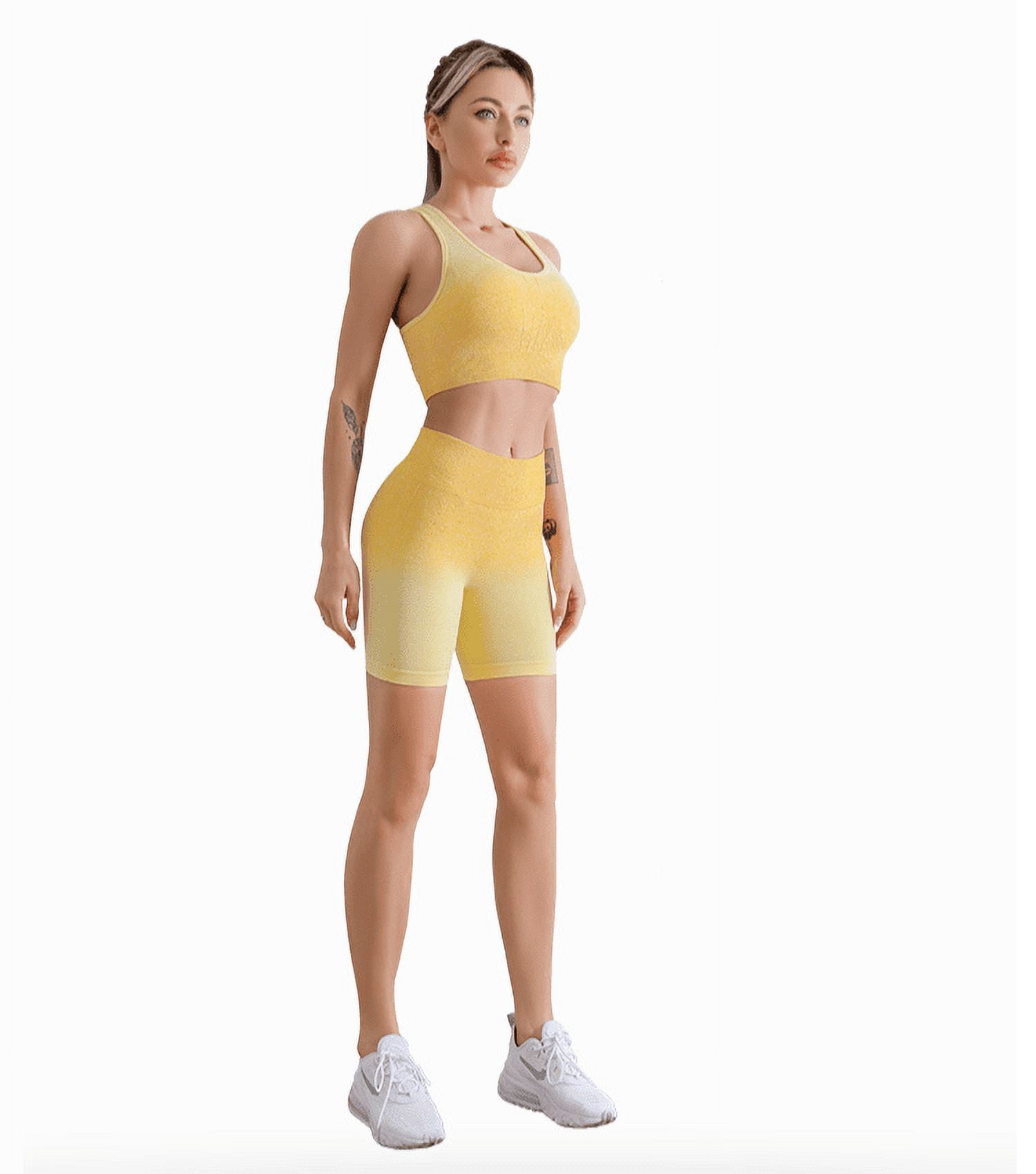 Rush Famulily Sexy Workout Outfit for Women ,Summer Casual Gym