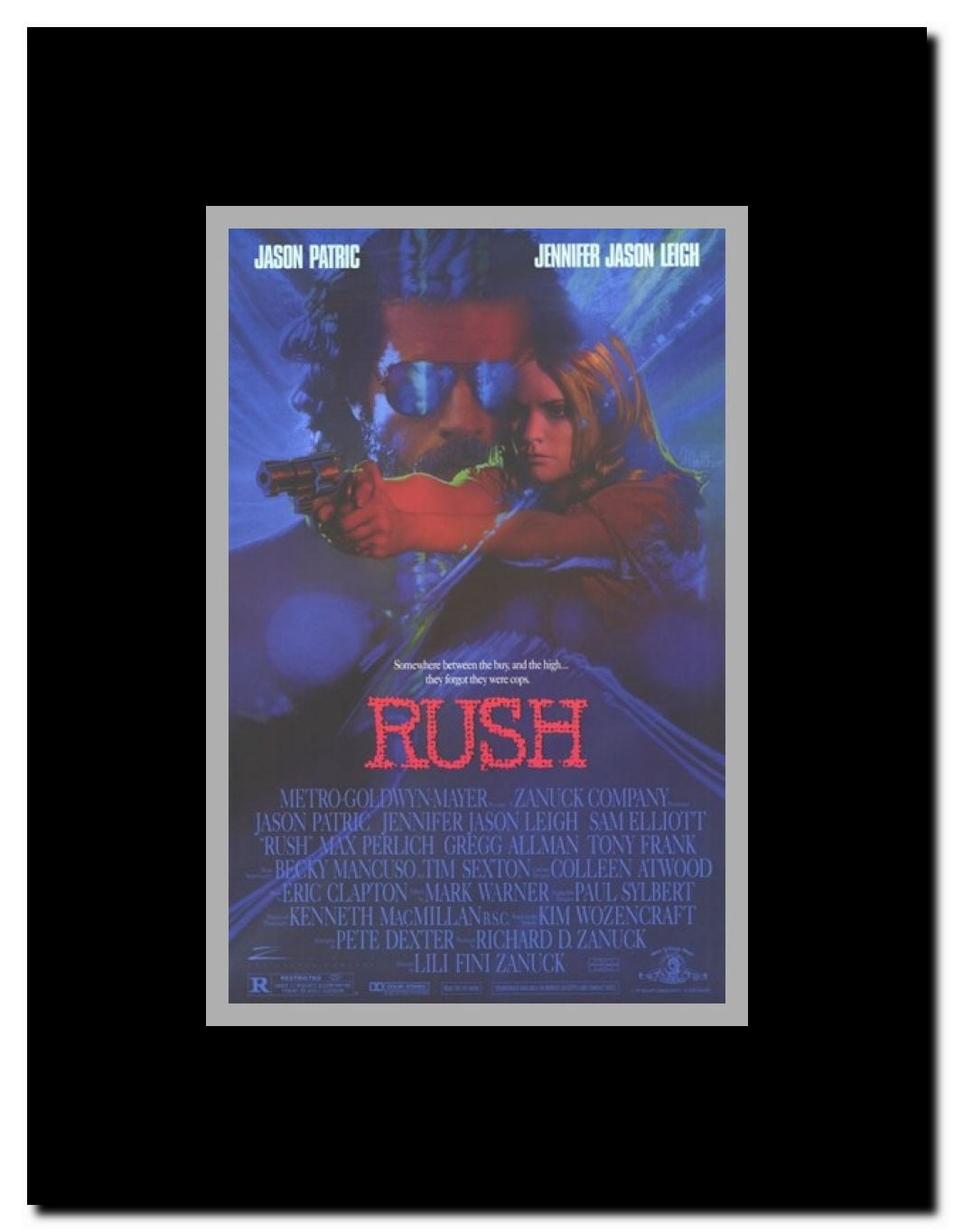 Rush Framed Movie Poster