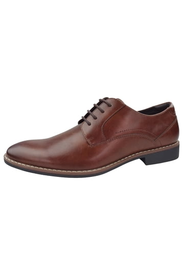 gordon rush brown dress shoes Mens Derby for Prom and Occasions Size:UK 8 / US 9 / EU 25