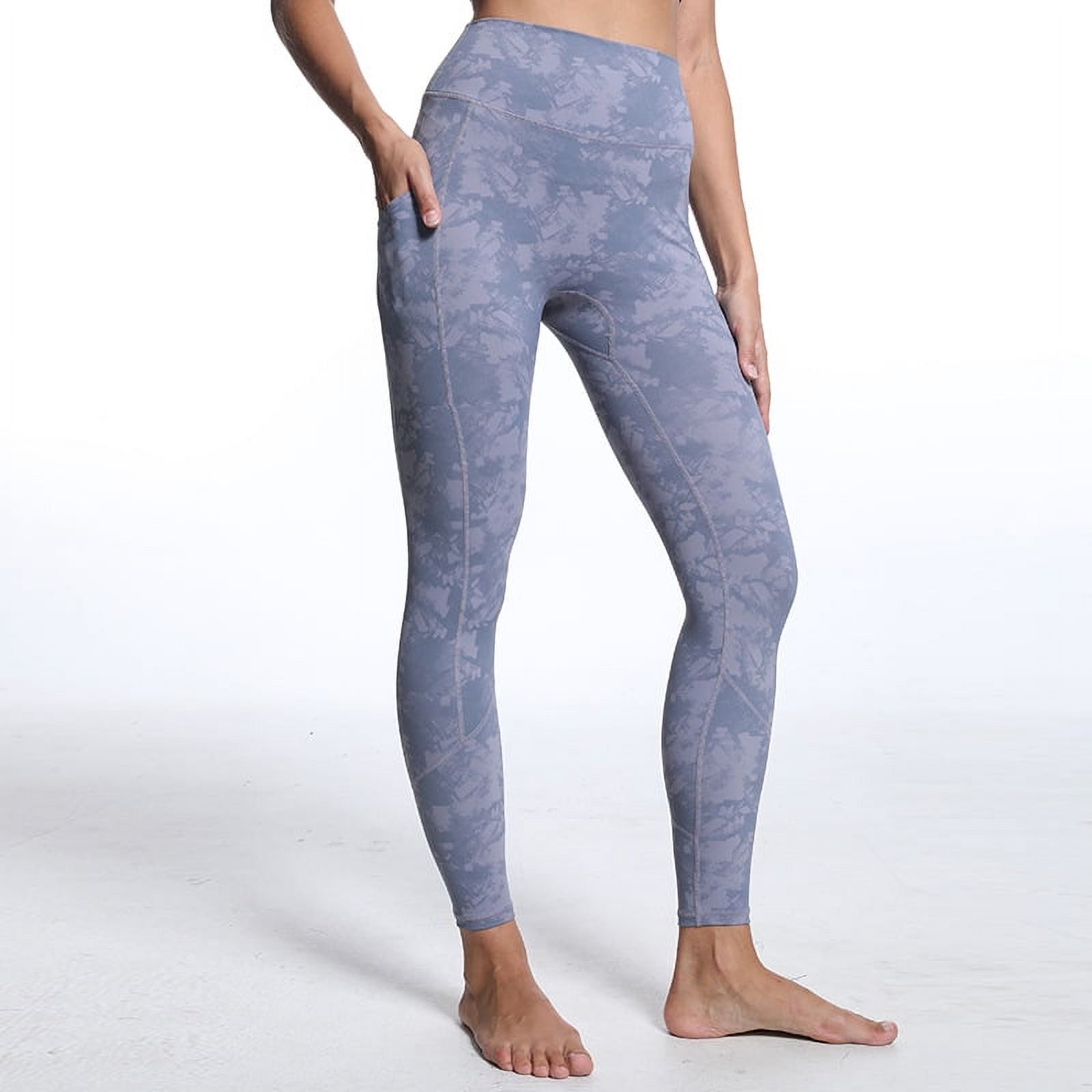 Rush High Waist Yoga Leggings With Pockets, Abdominal Exercise