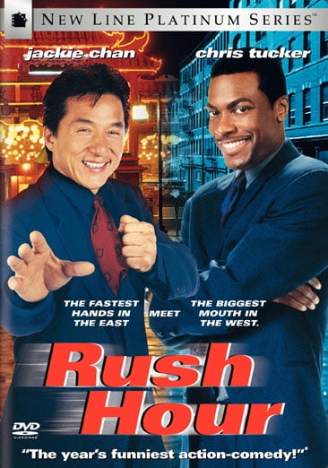 Rush Hour Action-Comedy DVD - Starring Chris Tucker and Jackie