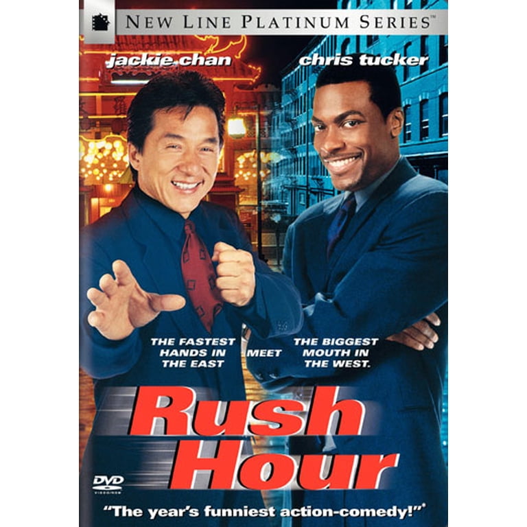 Rush Hour Action-Comedy DVD - Starring Chris Tucker and Jackie