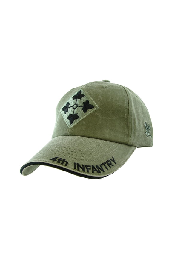 , Inc. 4th Infantry Division Army Military Cap