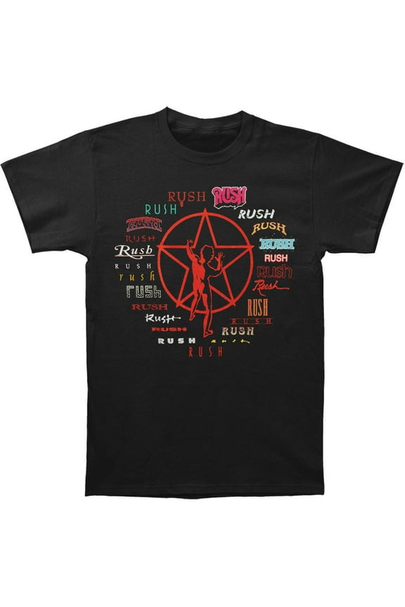 Men's Evolution Of Logo T-shirt Small Black