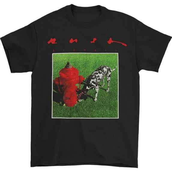Rush Men's Signals Album Cover T-Shirt Black Small | Officially Licensed Merchandise