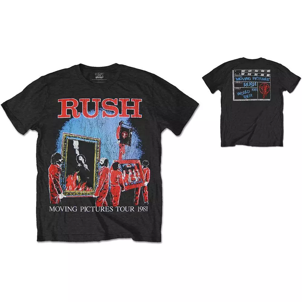 Rush Moving Pictures T-Shirt (X-Large
