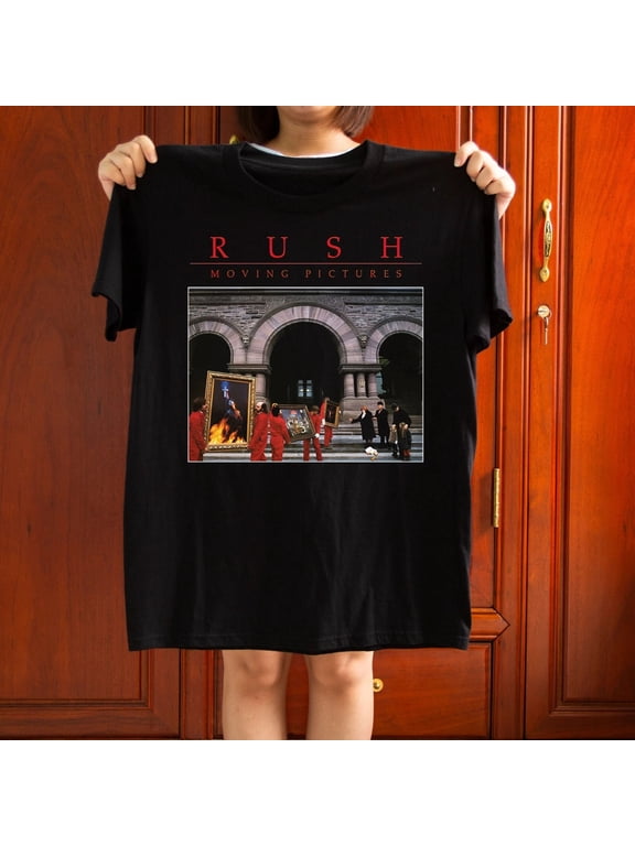 Rush Moving Pictures Graphic Music Band Concert Apparel Unisex T-Shirt,S-5XL