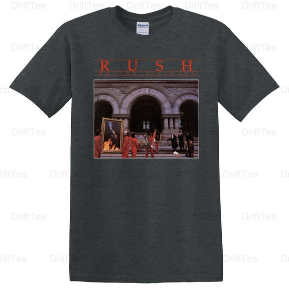 Rush Moving Pictures Vintage Retro Music Prog Rock Band Album Art Tom T-Shirt Unisex, up to 5XL