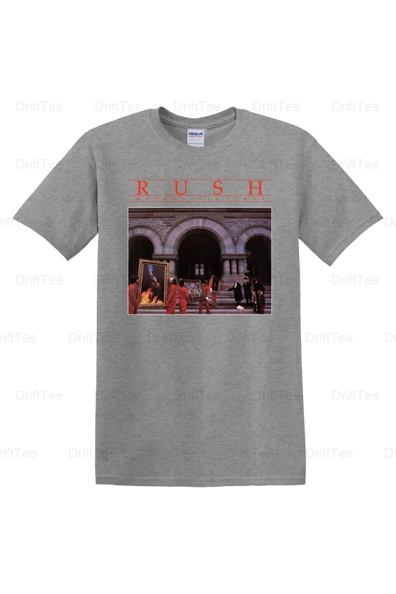 Rush Moving Pictures Vintage Retro Music Prog Rock Band Album Art Tom T-Shirt Unisex, up to 5XL