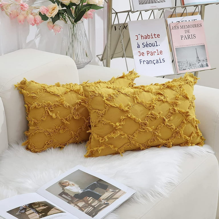 https://i5.walmartimages.com/seo/Rush-Mustard-Yellow-Decorative-Pillow-Covers-12-x-20-Inch-Pack-of-2-Boho-Throw-Pillow-Covers-for-Sofa-and-Couch-100-Cotton-S2419_9ee06f3c-034f-4a85-8e8c-29486583320c.e8237b8c21ec441d40ac5b65c36fe541.jpeg?odnHeight=768&odnWidth=768&odnBg=FFFFFF
