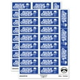 thumbnail image 1 of Rush Order Expedited Shipment Running Person Sticker Set - Dark Blue - Matte Finish - 2.00" Large, 1 of 7