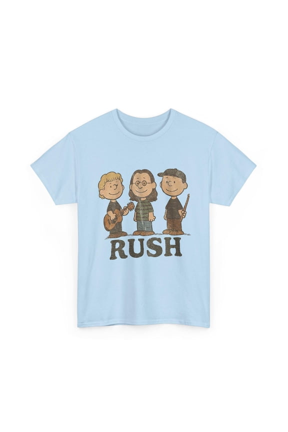 Rush Peanut-Inspired Band Shirt Tee | Retro Rock Logo