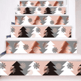 thumbnail image 1 of Rush Pine Forest Christmas Dress Up Stair Stickers Stair Decoration Wall Stickers Material PVC S1139, 1 of 5